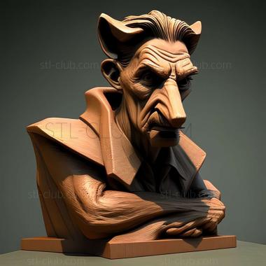 3D model Animal Farm George Orwell 1945 (STL)